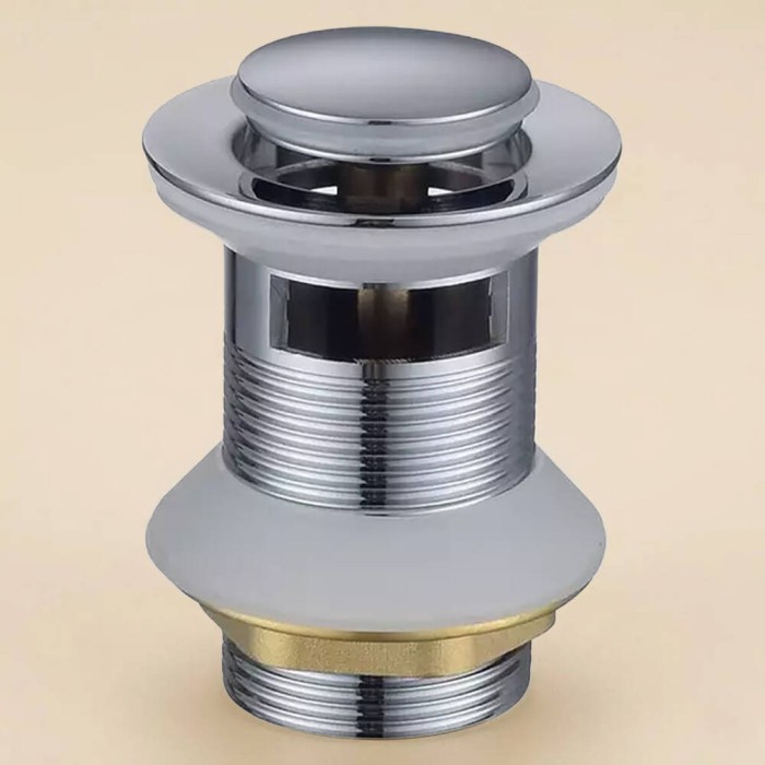 Донний клапан Devit 550549C без накладки, хром