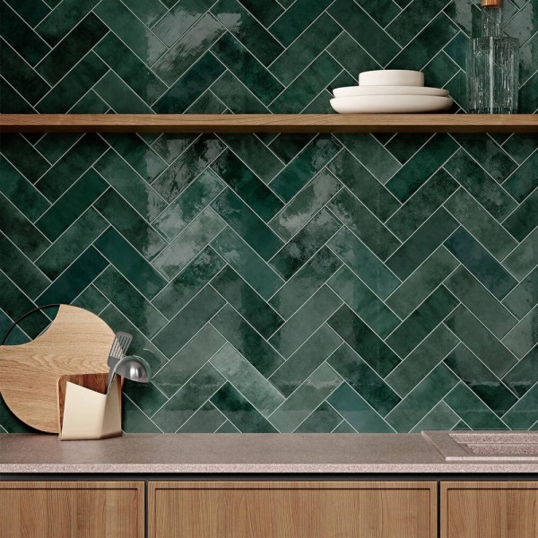 Плитка Almera Ceramica (Spain) Bliss Green 6,5x20 см