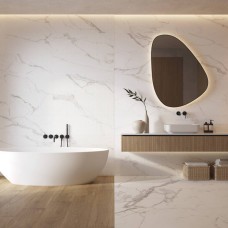 Керамограніт Peronda Lumiere White NT/60X120X0,9/C/R 60x120 см