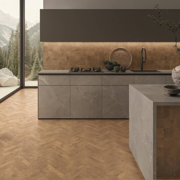 Керамограніт Emil Ceramica (Provenza) W-Circles Enja Wci Walnut 5,3х30 см