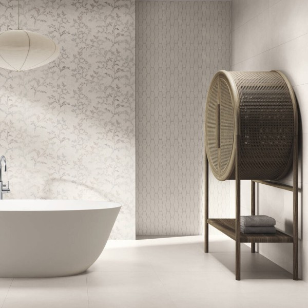Плитка APE Verse Poeme White Rect 40x120 см