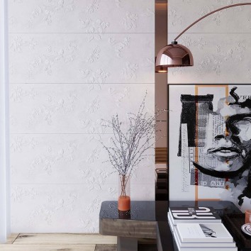 Плитка Ceramica Deseo Orfe Bone Decofon Rec. 40x120 см декор