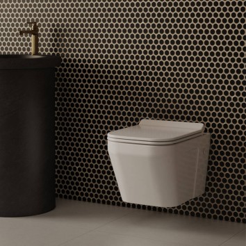 Унітаз підвісний Devit Up 3020120 безобідковий без кришки