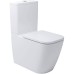Чаша для унітаза Devit Quadra 2050140 з кришкою soft-close, білий глянець