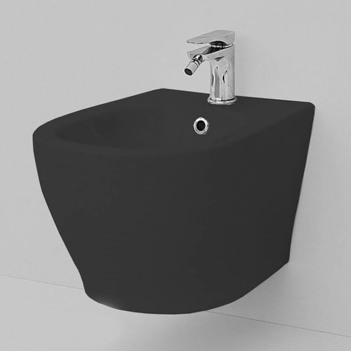 Біде підвісне ArtCeram Ten TEB004 17;00 чорний матовий