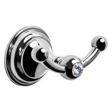 Гачок Langberger Classic 2122232A подвійний хром Swarovski