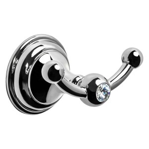 Гачок Langberger Classic 2122232A подвійний хром Swarovski