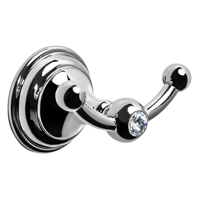 Гачок Langberger Classic 2122232A подвійний хром Swarovski