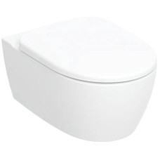 Унітаз підвісний Geberit Smyle Round 503.226.01.1 із кришкою Soft Close, QuickRelease