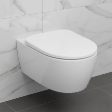 Унітаз підвісний Geberit Smyle Round 503.226.01.1 із кришкою Soft Close, QuickRelease