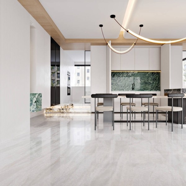 Керамограніт Almera Ceramica-2 RBG189P321B ICE CRYSTAL 90x180 см