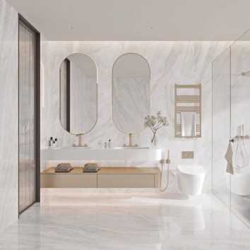 Керамограніт Almera Ceramica-2 RBG189P321B ICE CRYSTAL 90x180 см