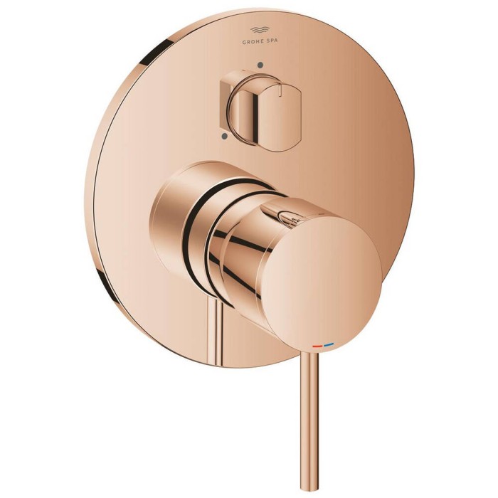 Змішувач прихованого монтажу для ванни/душу Grohe Atrio 24356DA0 теплий захід сонця Змішувач прихованого монтажу для ванни/душу Grohe Atrio 24356DA0 теплий захід сонця