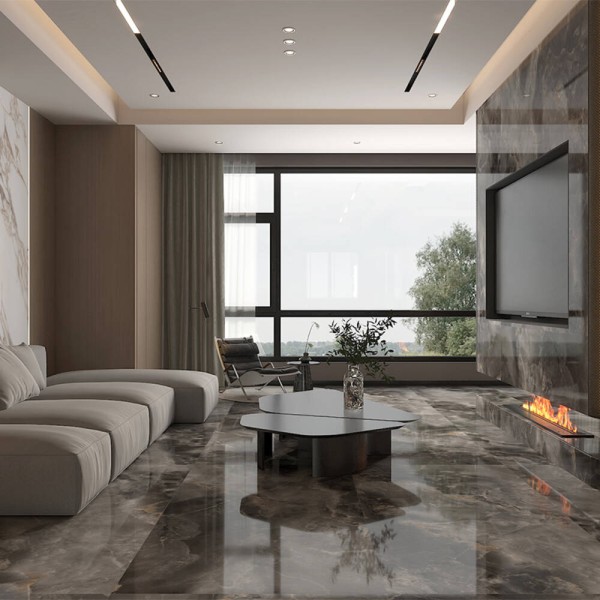 Керамограніт Almera Ceramica-2 MS715L56 Brown Onyx 75х150 см