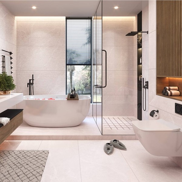 Керамограніт Ceramica Deseo Capri Matrix Cotton mat 60x120 см