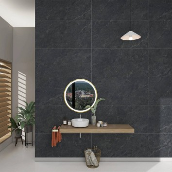 Керамограніт Ceramica Deseo MAKNATE BLACK 60x120 cм