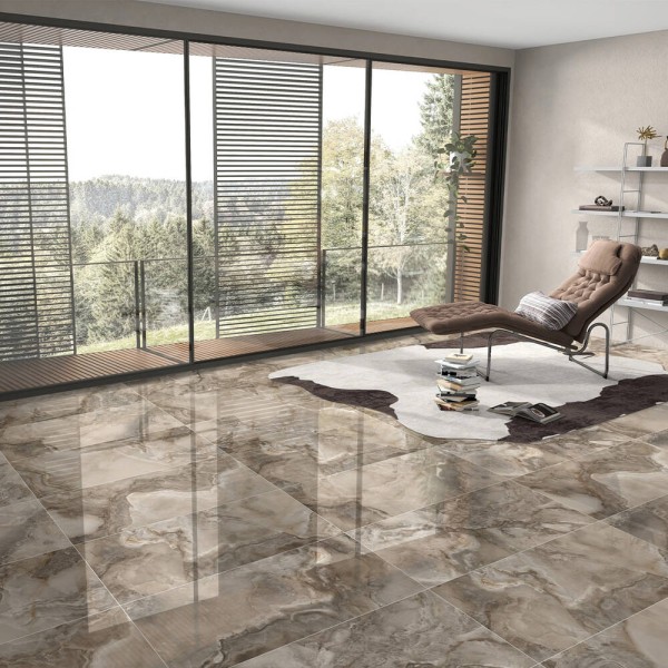Керамограніт Ceramica Deseo IMPALA TAUPE POL 60х120 см
