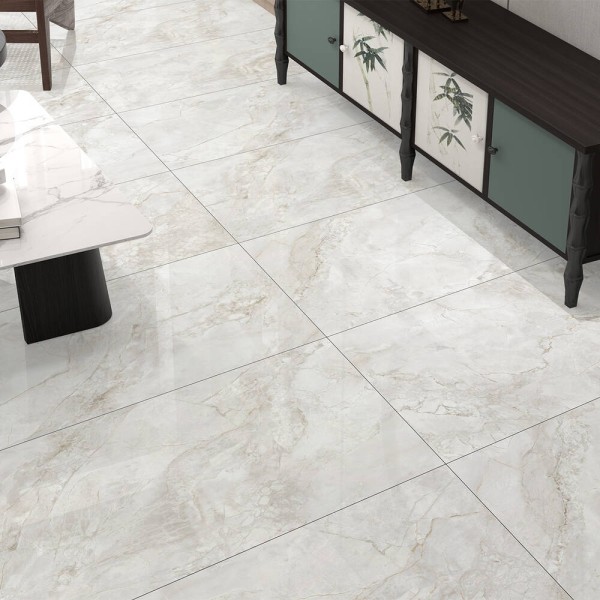 Керамограніт Ceramica Deseo HUBRIS LIGHT GREY POL 60х120 см