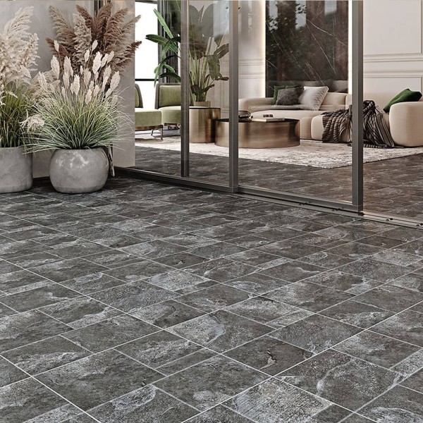 Керамограніт Cersanit Atlas Graphite Mat 42x42 см