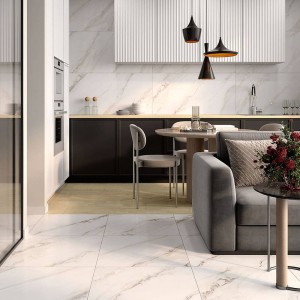 Керамограніт Cersanit Riviera White Satin Rect 59,8x119,8 см