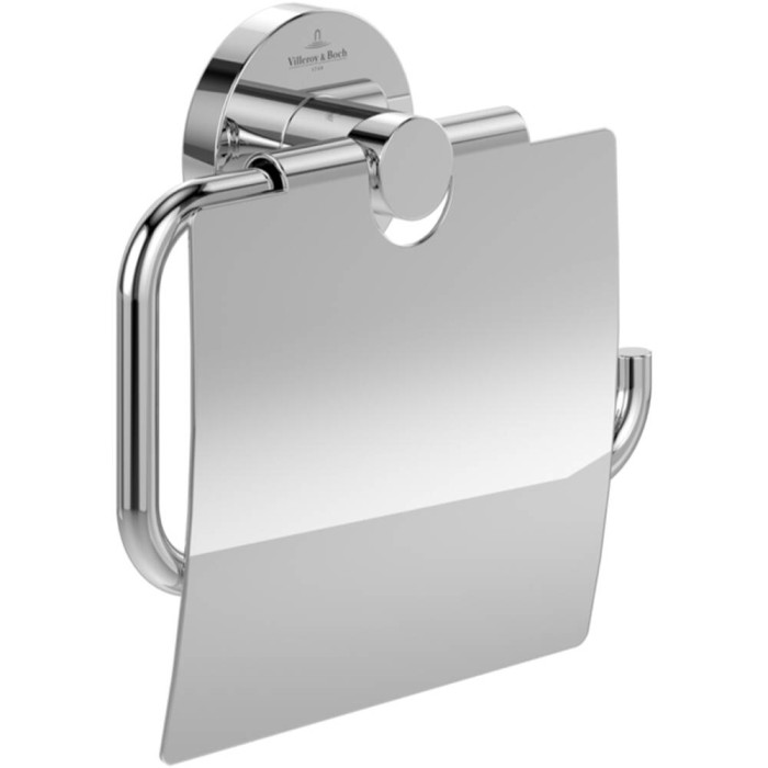 Тримач для туалетного паперу Villeroy&Boch Elements TVA15101300061 з кришкою хром