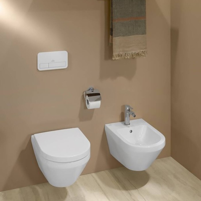 Тримач для туалетного паперу Villeroy&Boch Elements TVA15101300061 з кришкою хром