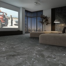 Керамограніт Інтеркерама Negresco сірий темний 6060 223 072/MRL 60х60 см