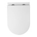 Унітаз підвісний Devit Calma DCA0530111W з кришкою soft-close, білий глянець