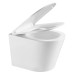 Унітаз підвісний Devit Calma DCA0530111W з кришкою soft-close, білий глянець