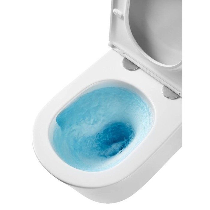 Унітаз підвісний Devit Calma DCA0530111W з кришкою soft-close, білий глянець
