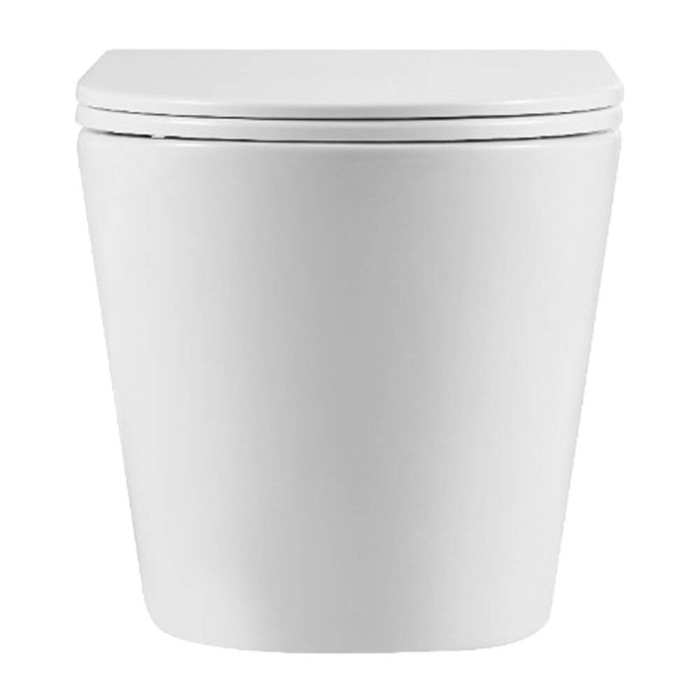 Унітаз підвісний Devit Calma DCA0530111W з кришкою soft-close, білий глянець