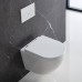 Унітаз підвісний Devit Flow DFL0460111W 490х365х370mm з кришкою soft-close, білий глянець