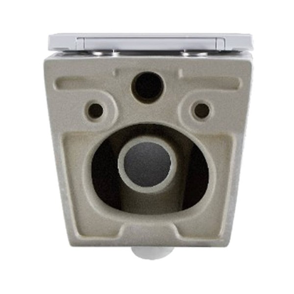 Унітаз підвісний Devit Flow DFL0460111W 490х365х370mm з кришкою soft-close, білий глянець