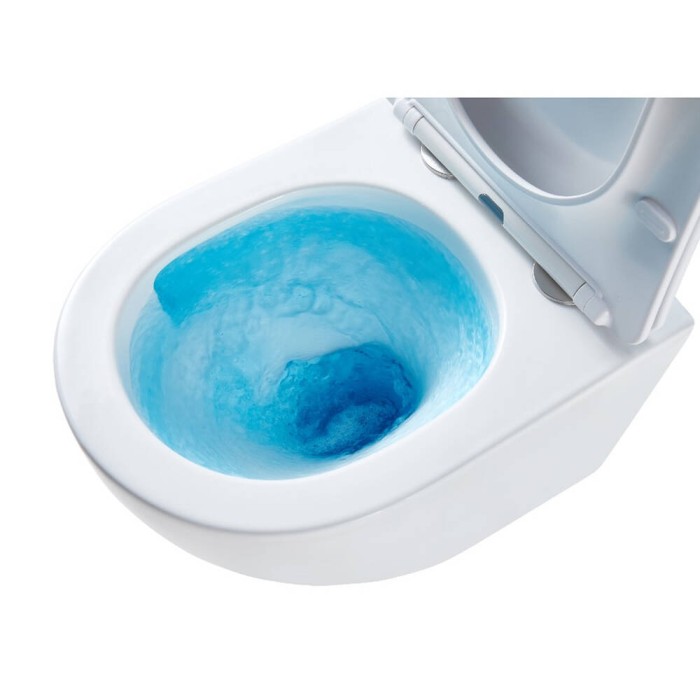 Унітаз підвісний Devit Flow DFL0460111W 490х365х370mm з кришкою soft-close, білий глянець