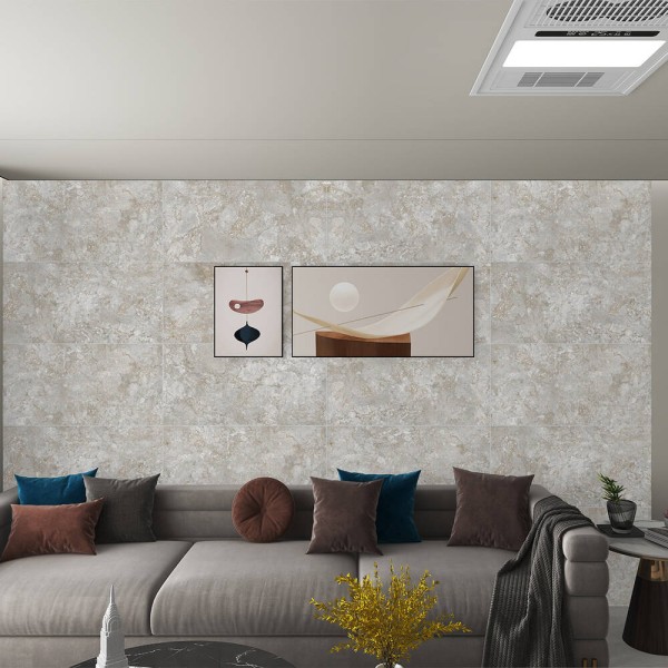 Керамограніт Almera Ceramica-2 AMBROSIA RELIEF LIGHT GREY 60x120 см