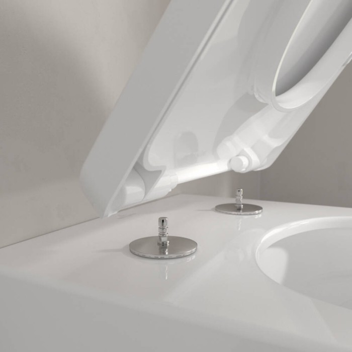 Унітаз підвісний Villeroy&Boch Subway 3.0 4610TL01 з кришкою Soft Close білий глянець