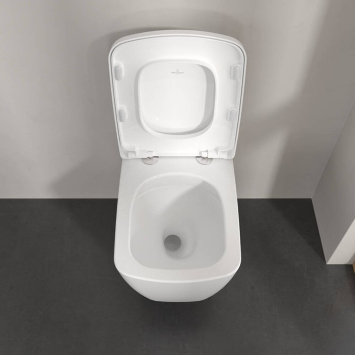 Унітаз підвісний Villeroy&Boch Subway 3.0 4610TL01 з кришкою Soft Close білий глянець