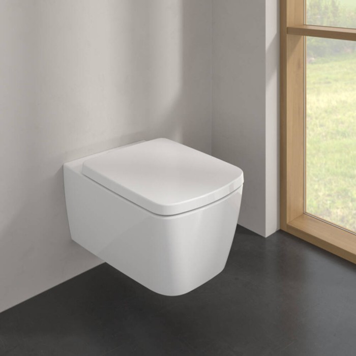 Унітаз підвісний Villeroy&Boch Subway 3.0 4610TL01 з кришкою Soft Close білий глянець