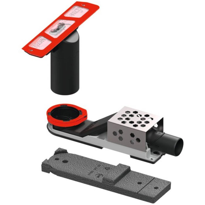 Сифон стандартний TECE Drainway DN 50 693010 горизонтальний