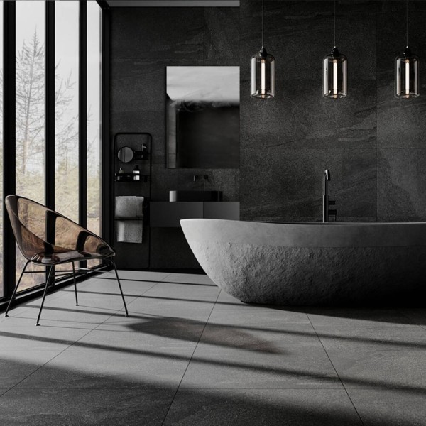 Керамограніт Ceramica Deseo Mora Antracite Rect 60x60 см