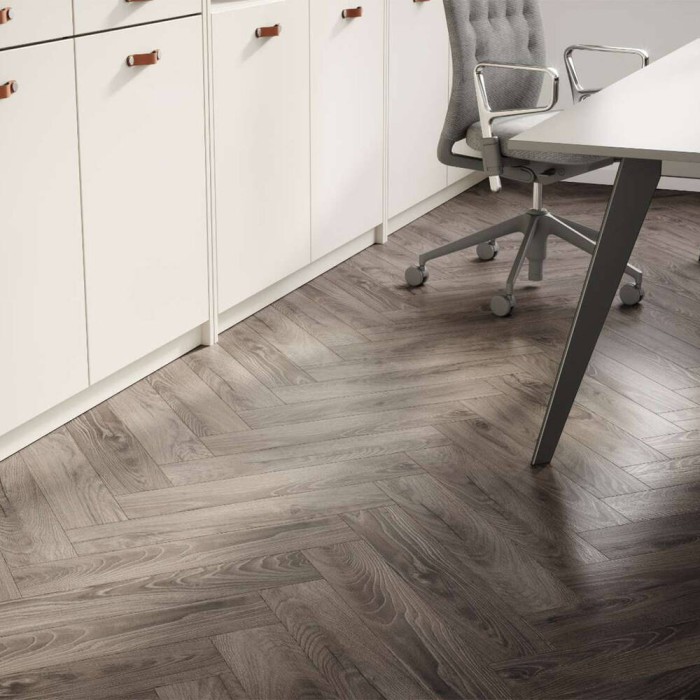 Ламінат Kronospan Herringbone 8HBK488 Rutherford Oak/Дуб Резерфорд