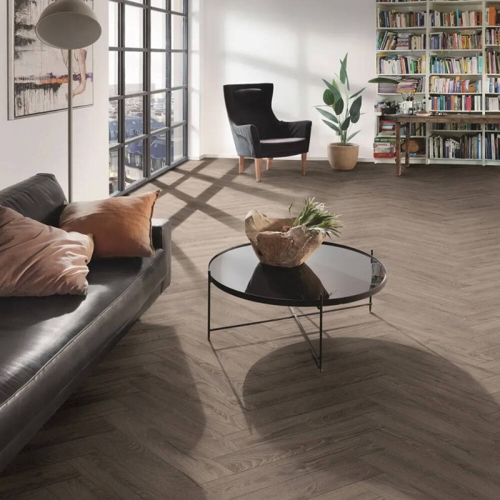 Ламінат Kronospan Herringbone 8HBK488 Rutherford Oak/Дуб Резерфорд
