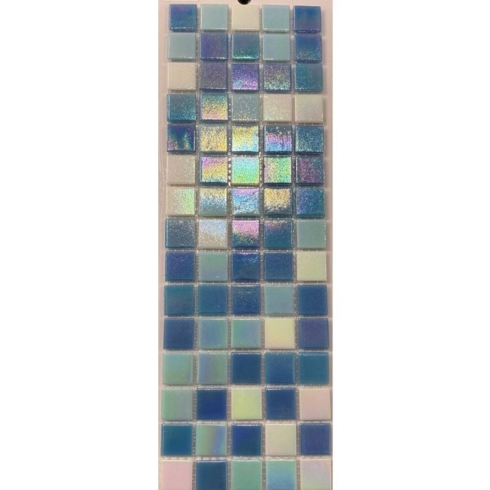 Мозаїка Mozaico de Lux V-MOS CH002 VITREO BLUE 32,7х32,7 см