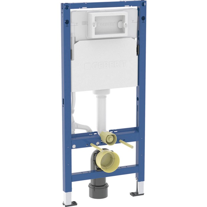 Інсталяція для підвісного унітаза Geberit Duofix 111.153.00.3 зі змивним бачком Delta 12 см