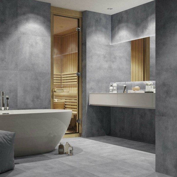 Керамограніт Cerrad Batista Podloga Steel Rect 59,7x59,7 см
