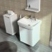 Тумба з раковиною 60см Kolo Rekord K99026000 підвісна білий
