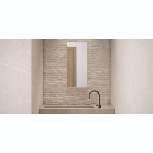Плитка Argenta Ceramica Capri Solaro Cream 40x120 декор