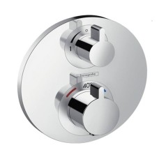 Змішувач прихованого монтажу для душу Hansgrohe Ecostat S 15758000 з термостатом