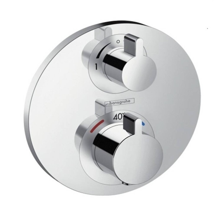 Змішувач прихованого монтажу для душу Hansgrohe Ecostat S 15758000 з термостатом