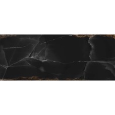 Керамограніт ITT Ceramic Onice Black Polished Rect 6mm 120x300 см